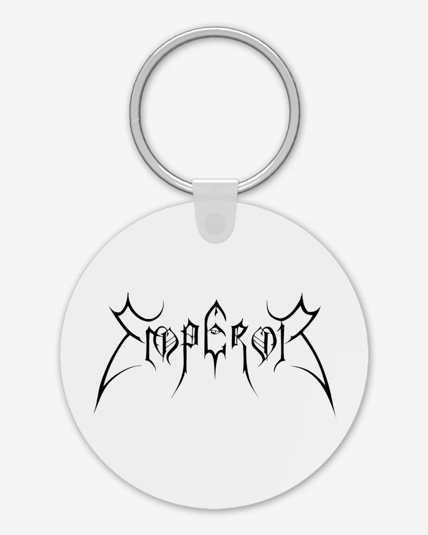Llavero Blanco de Emperor Logo N