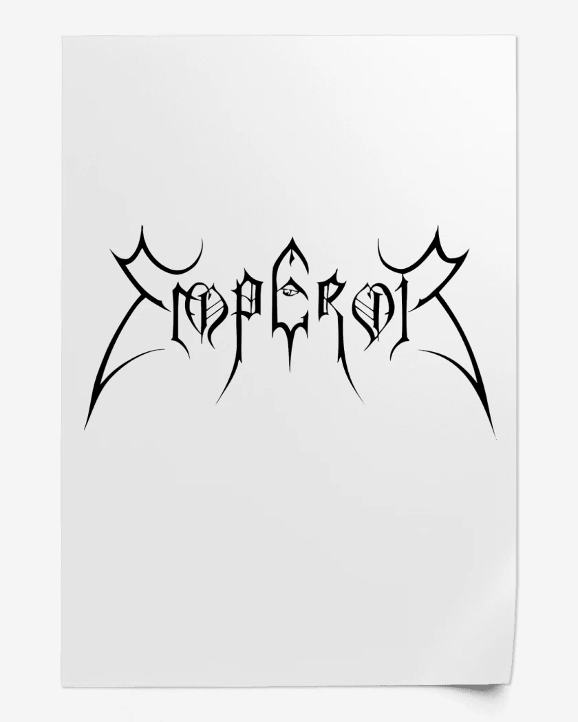 Print Blanco de Emperor Logo N