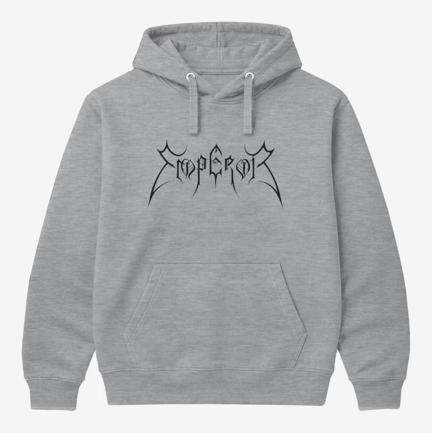 Polerón Canguro Gris Melange de Emperor Logo N
