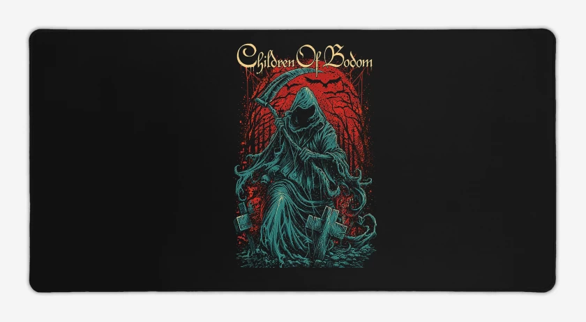 Mouse pad Gamer Negro de Children of Bodom