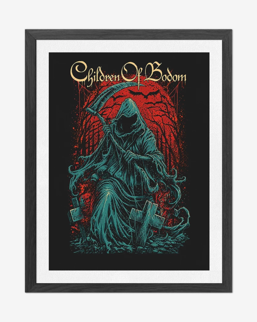 Cuadro decorativo Negro de Children of Bodom