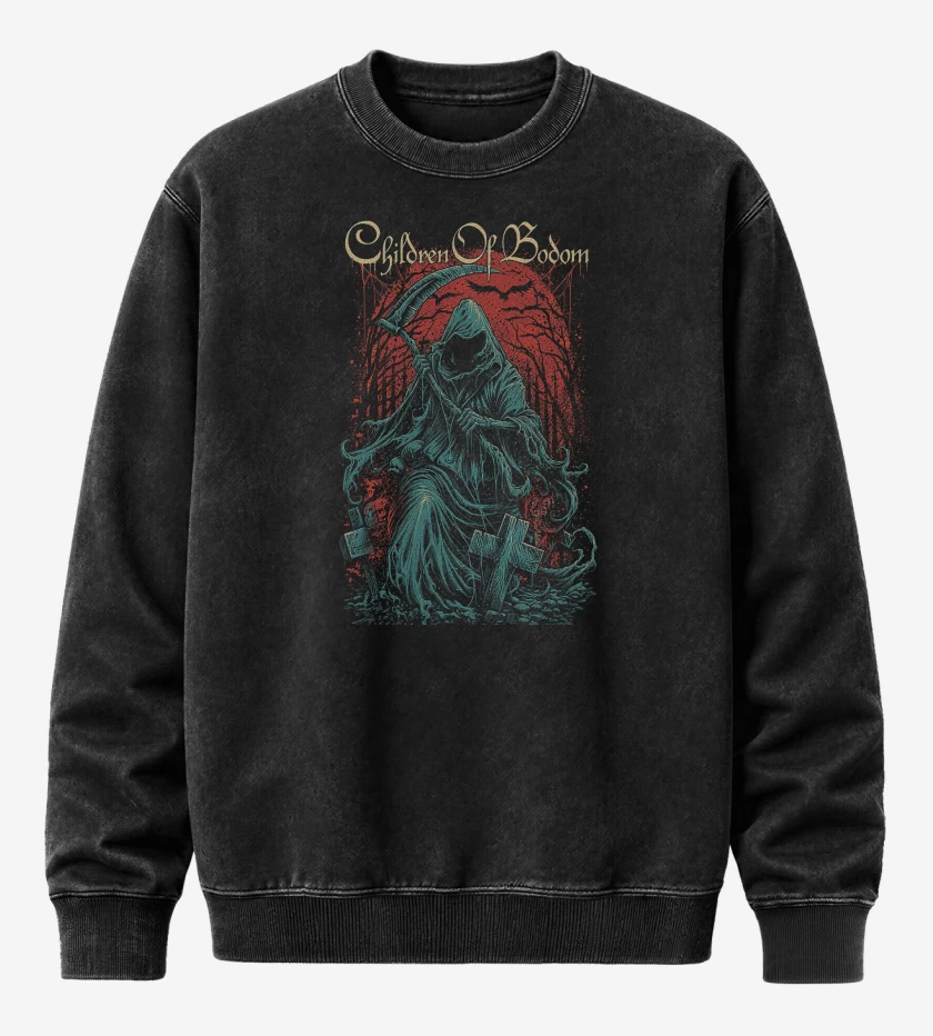 Poleron Polo Acid Wash Children of Bodom