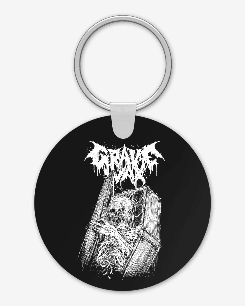 Llavero Negro de GRAVE WAX