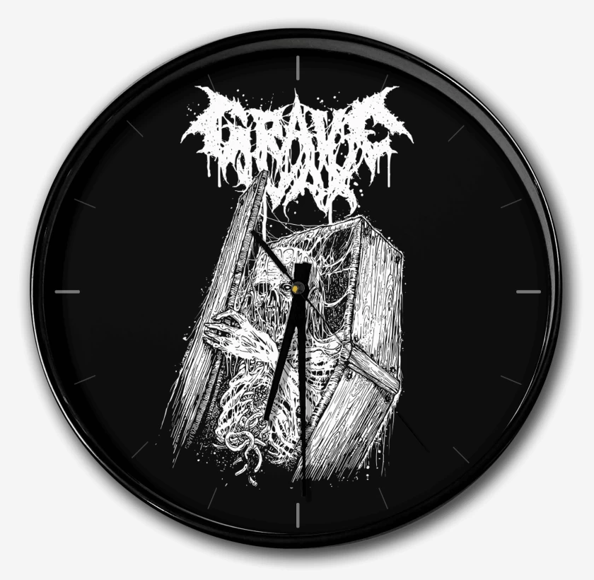 Reloj Negro de GRAVE WAX