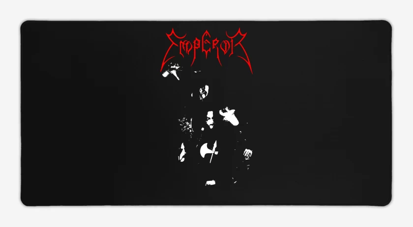 Mouse pad Gamer Negro de Emperor Band 