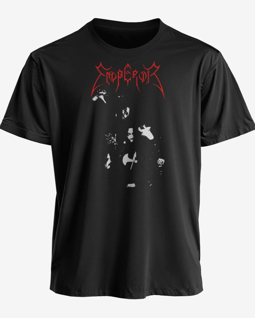 Polera Negro de Emperor Band 