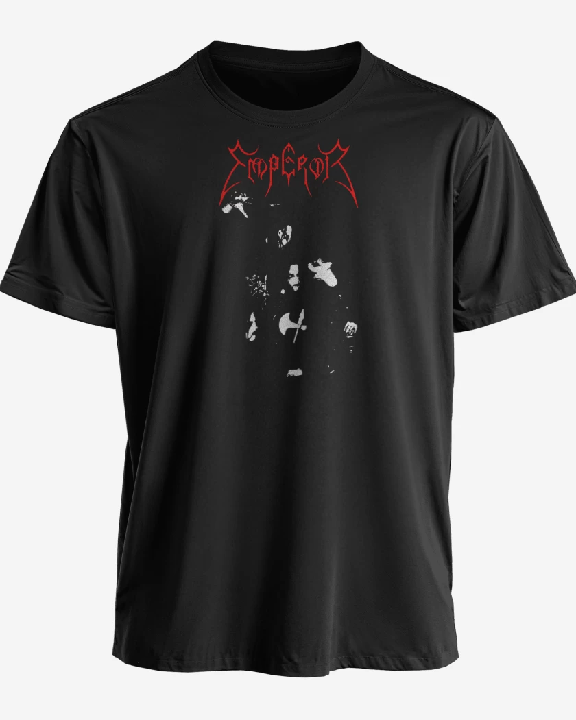 Polera premium Negro de Emperor Band 