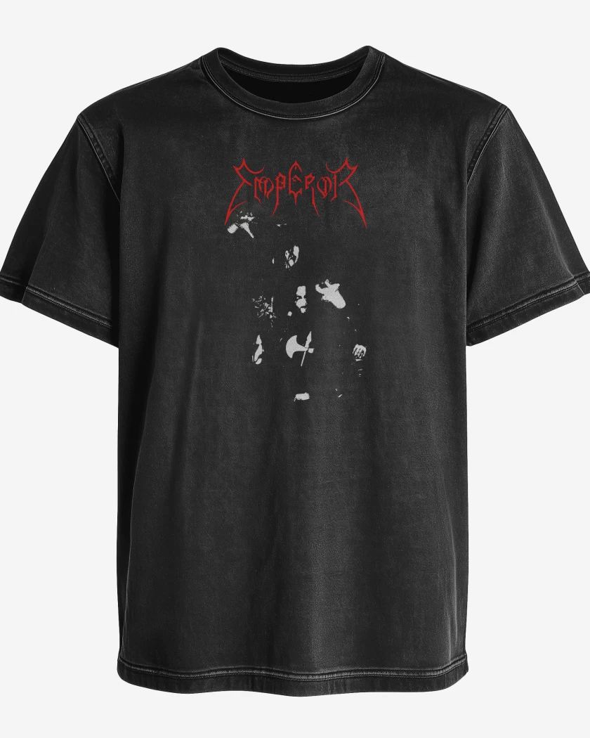 Polera desgastada Emperor Band 