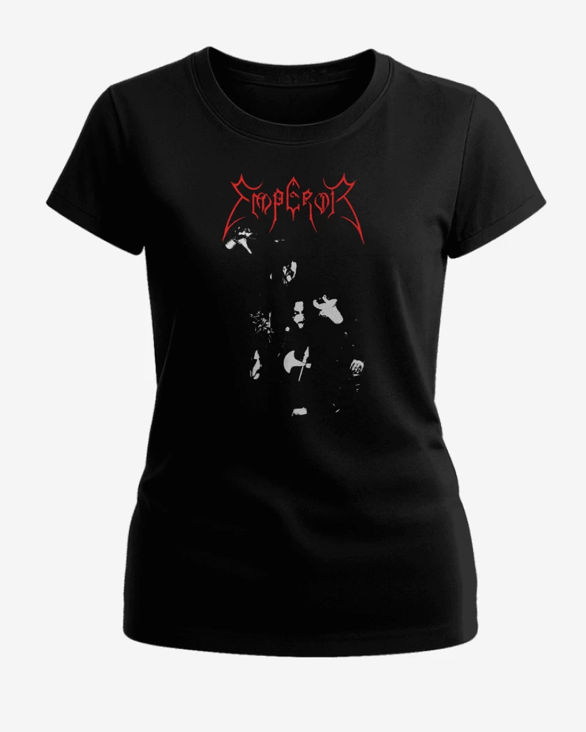 Polera de Mujer Negro de Emperor Band 
