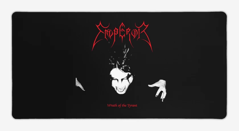 Mouse pad Gamer Negro de Emperor Wrath of the Tyrant
