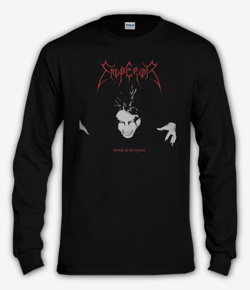 Polera manga larga Negro de Emperor Wrath of the Tyrant