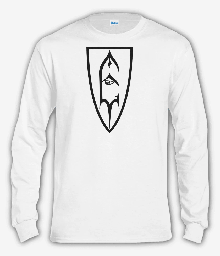 Polera manga larga Blanco de Emperor Escudo
