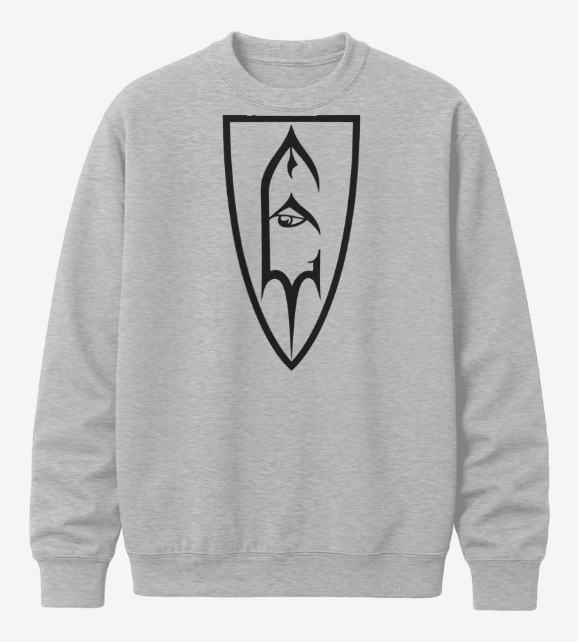 Poleron polo Gris Melange de Emperor Escudo