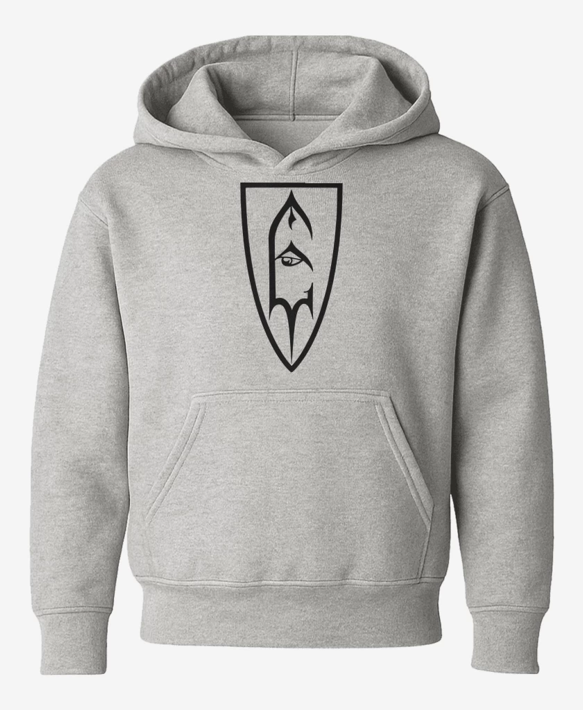 Poleron de niño Gris Melange de Emperor Escudo