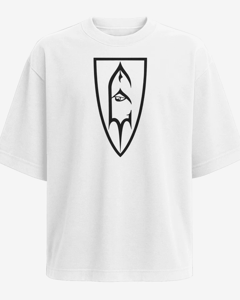Polera Oversize Blanco de Emperor Escudo