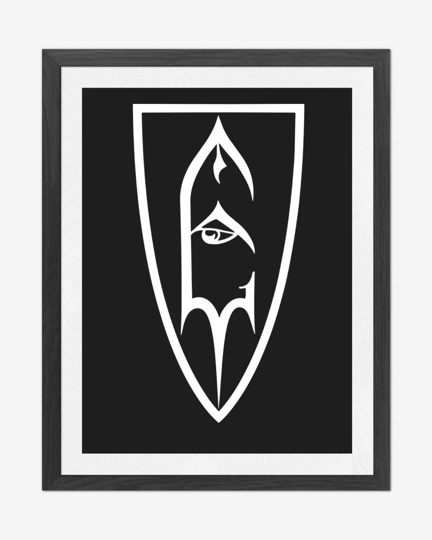 Cuadro decorativo Negro de Emperor Escudo B