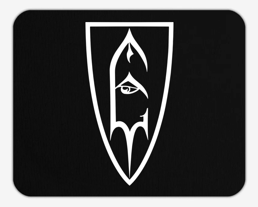 Mousepad Negro de Emperor Escudo B