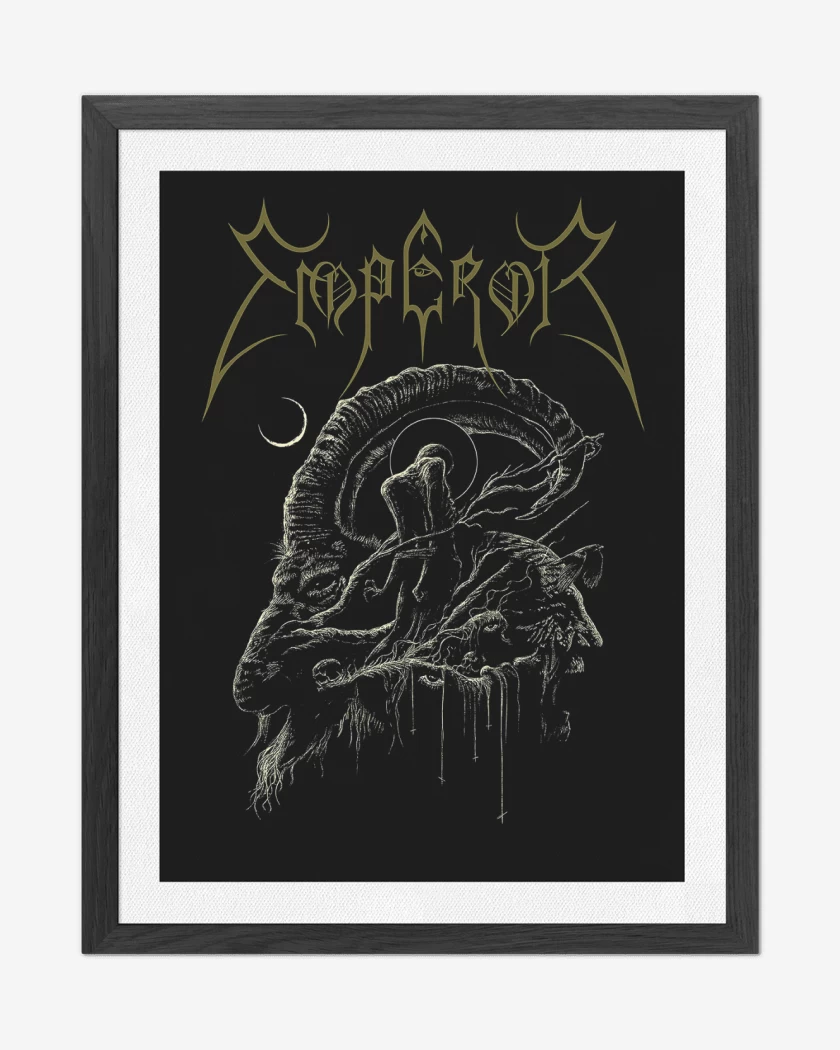 Cuadro decorativo Negro de Emperor Goat