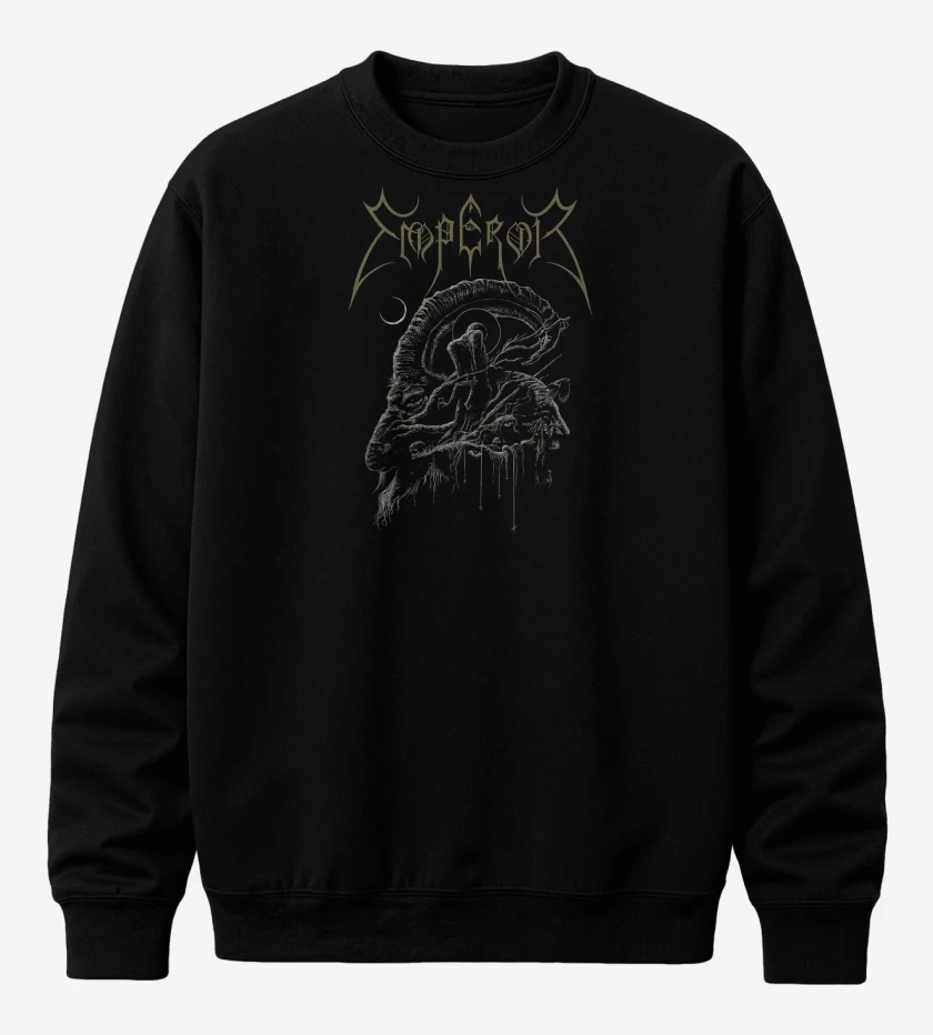 Poleron polo Negro de Emperor Goat