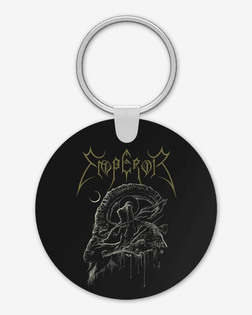 Llavero Negro de Emperor Goat