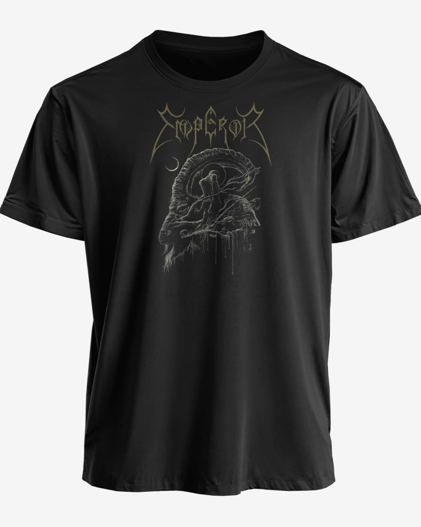 Polera premium Negro de Emperor Goat
