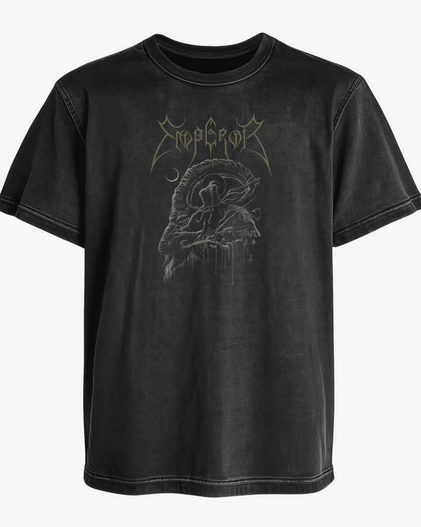 Polera desgastada Emperor Goat