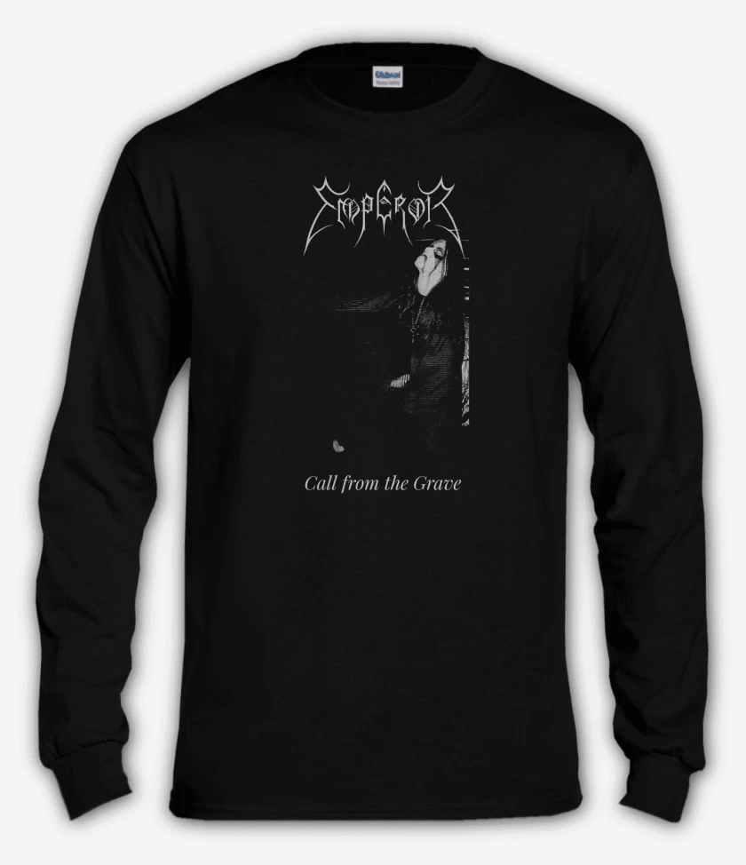 Polera manga larga Negro de Emperor Call From the Grace
