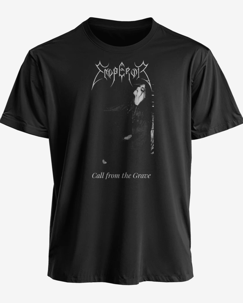 Polera Negro de Emperor Call From the Grace