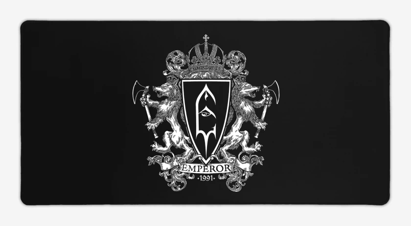 Mouse pad Gamer Negro de Emperor 1991