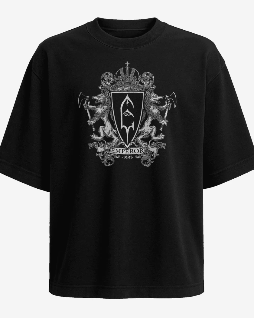 Polera Oversize Negro de Emperor 1991