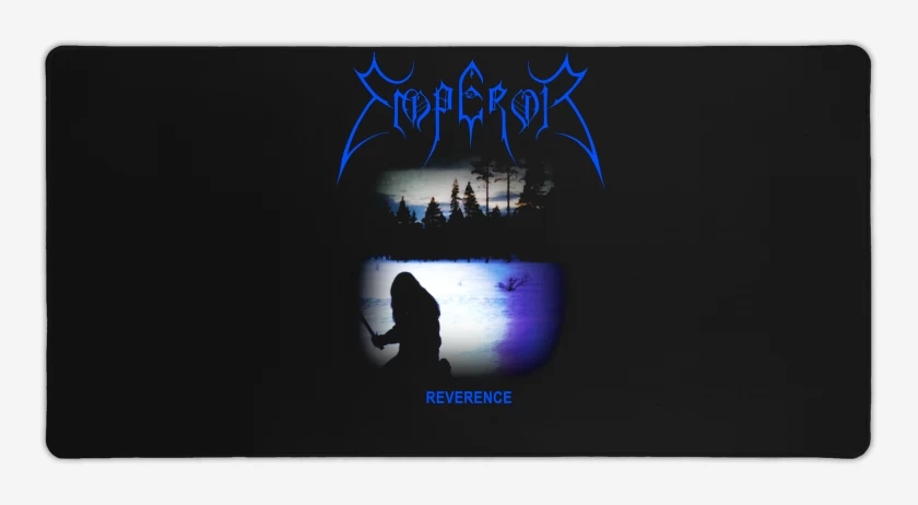 Mouse pad Gamer Negro de Emperor Reverence