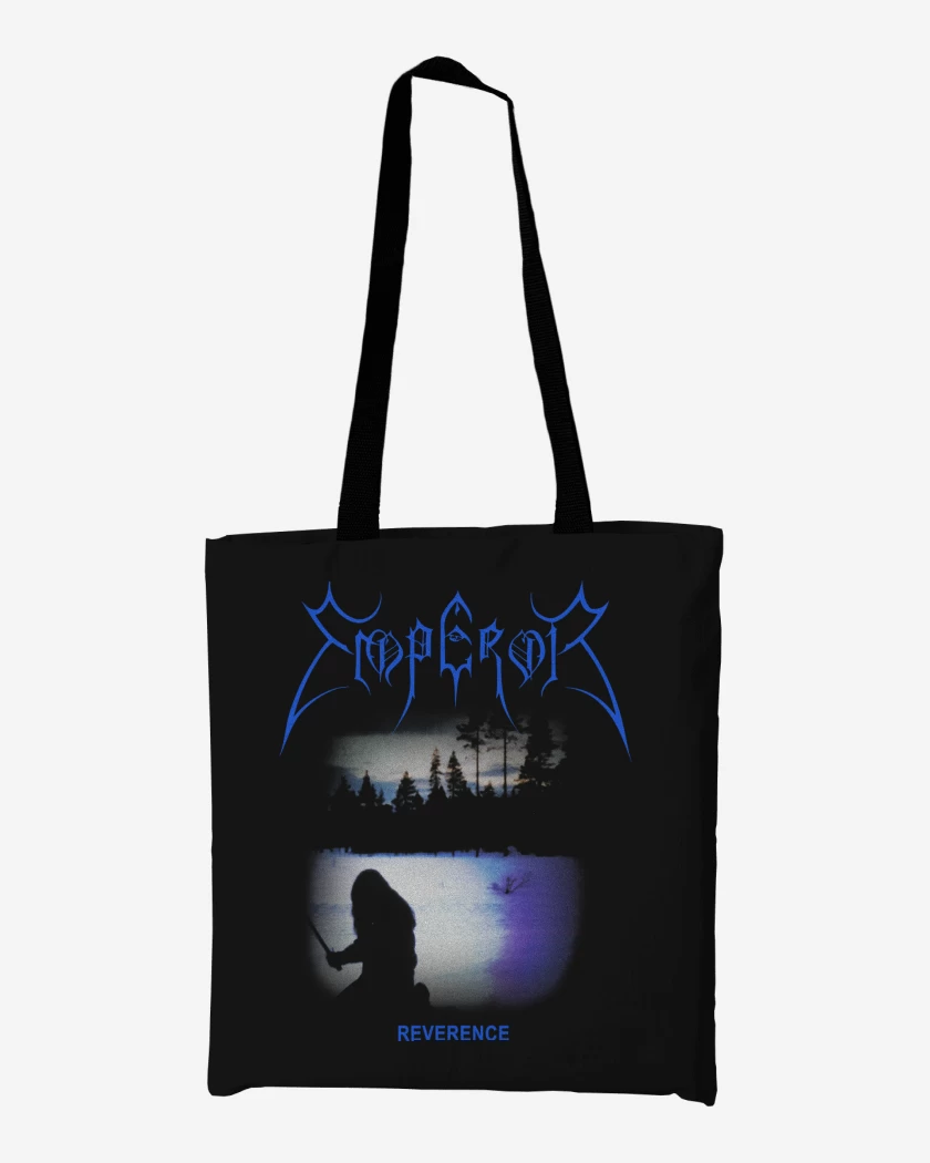 Totebag Negro de Emperor Reverence