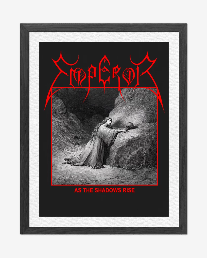 Cuadro decorativo Negro de Emperor As The Shadows Rise
