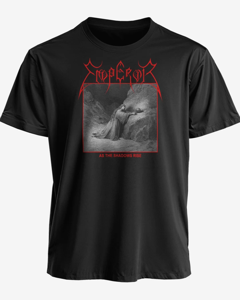 Polera premium Negro de Emperor As The Shadows Rise