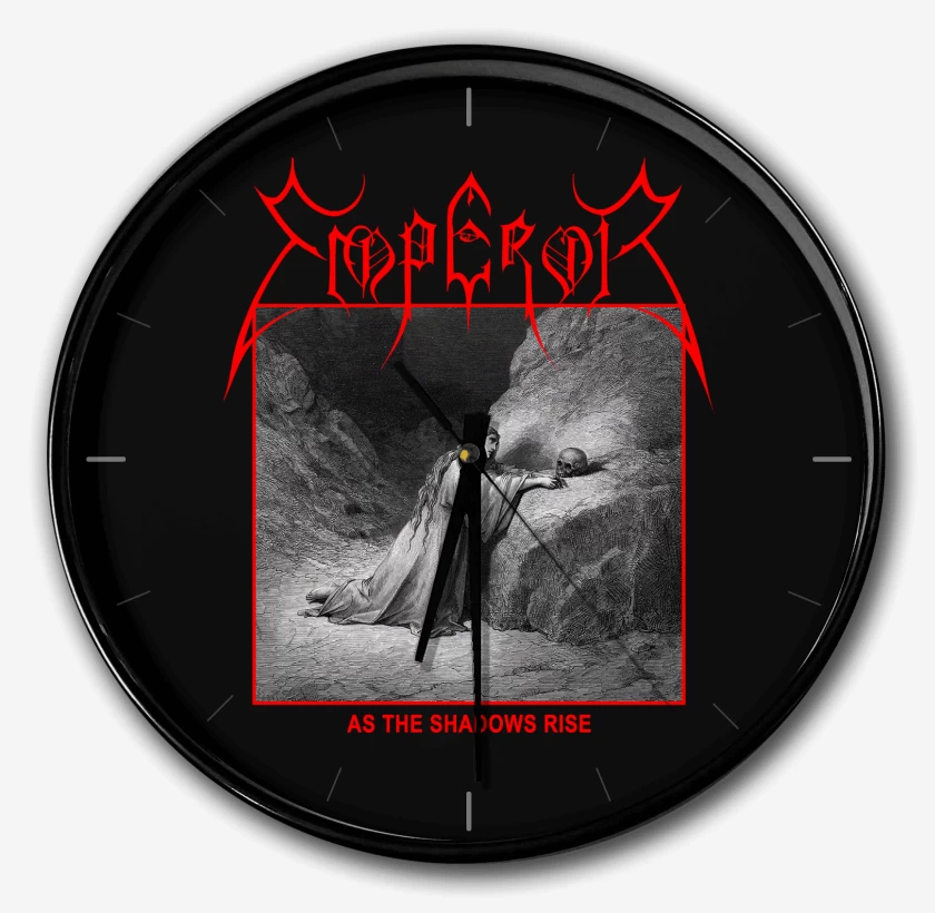 Reloj Negro de Emperor As The Shadows Rise