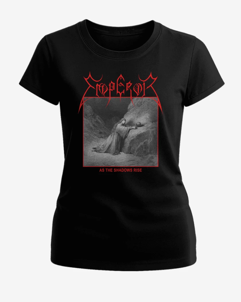 Polera de Mujer Negro de Emperor As The Shadows Rise
