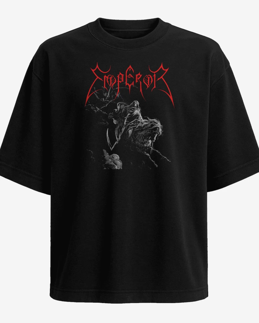Polera Oversize Negro de Emperor Emperor