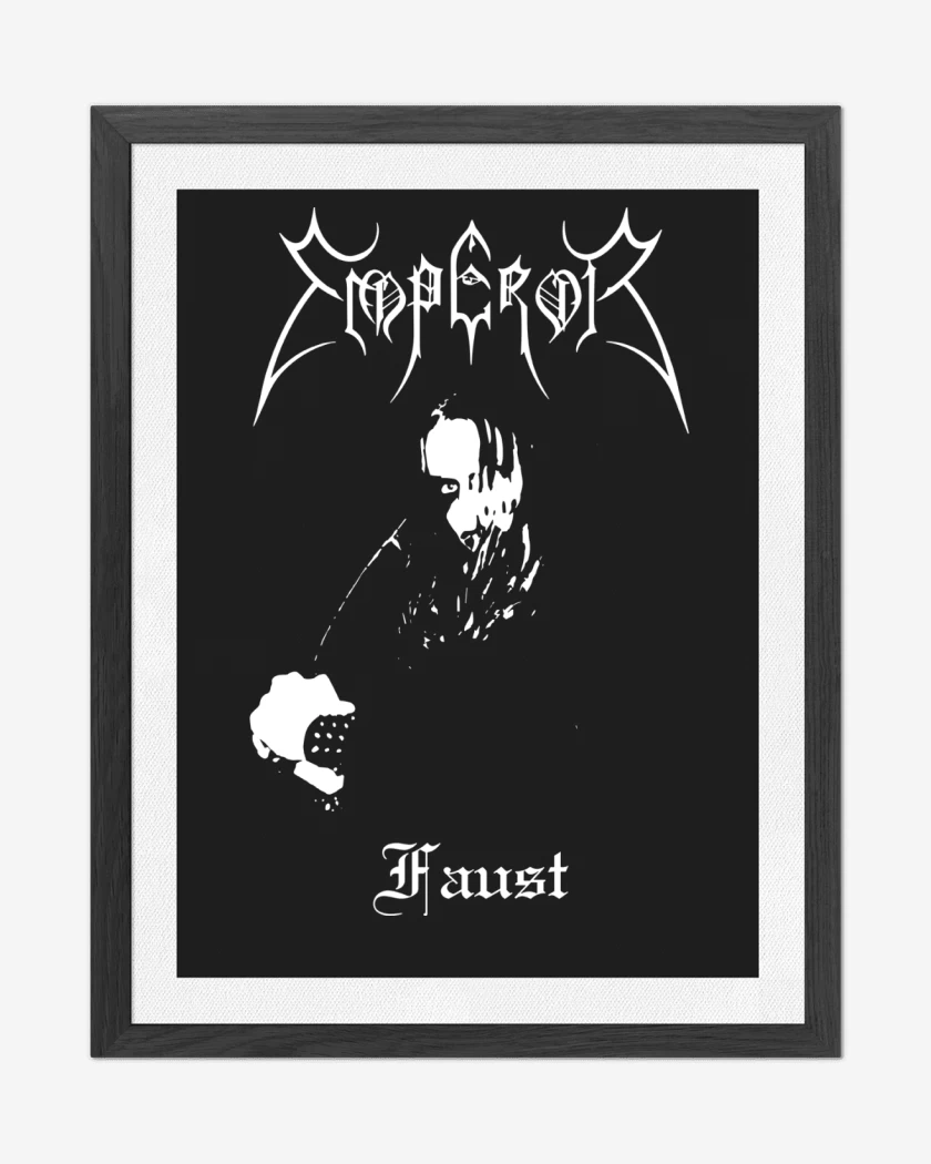 Cuadro decorativo Negro de Emperor Faust