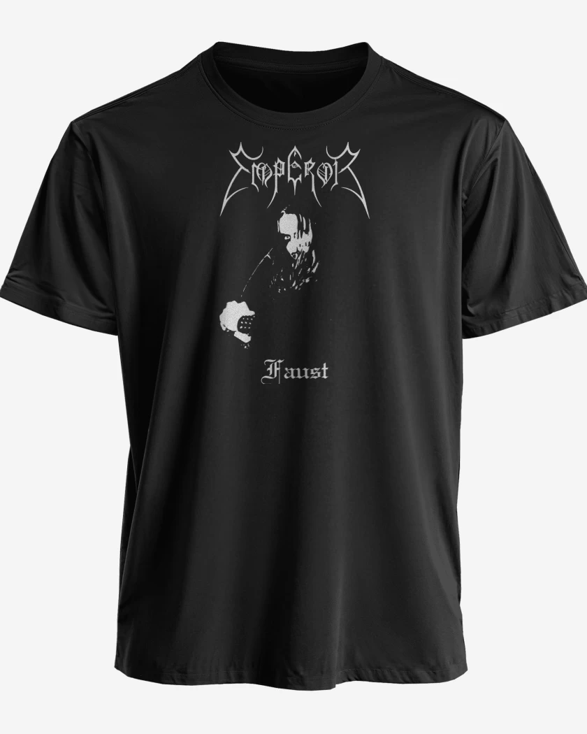 Polera premium Negro de Emperor Faust