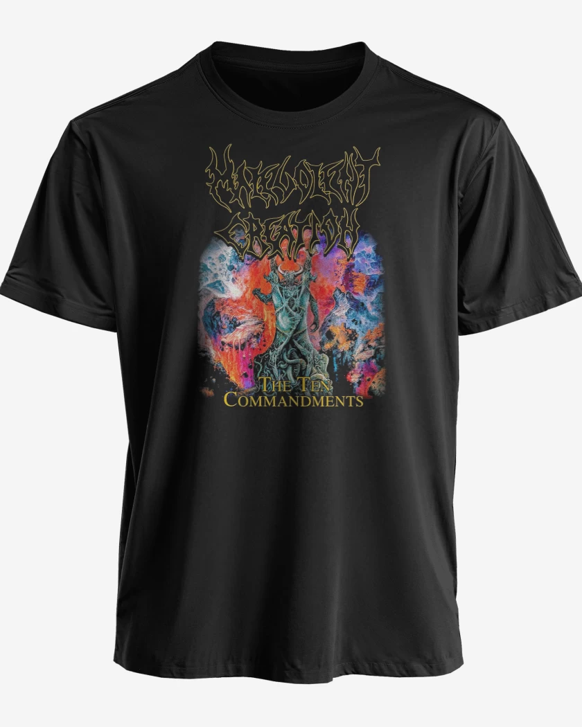 Polera Malevolent Creation Ten Commandments