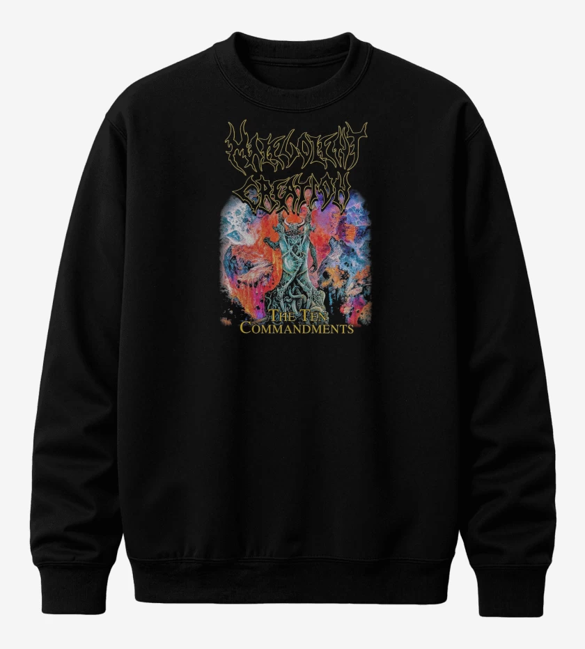 Poleron polo Malevolent Creation Ten Commandments
