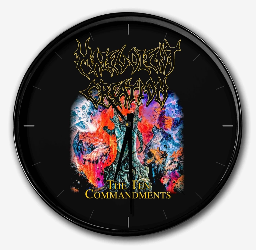 Reloj Malevolent Creation Ten Commandments