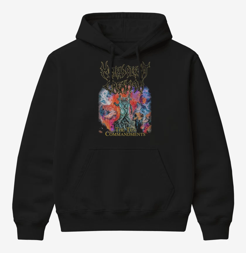 Poleron Canguro básico Malevolent Creation Ten Commandments