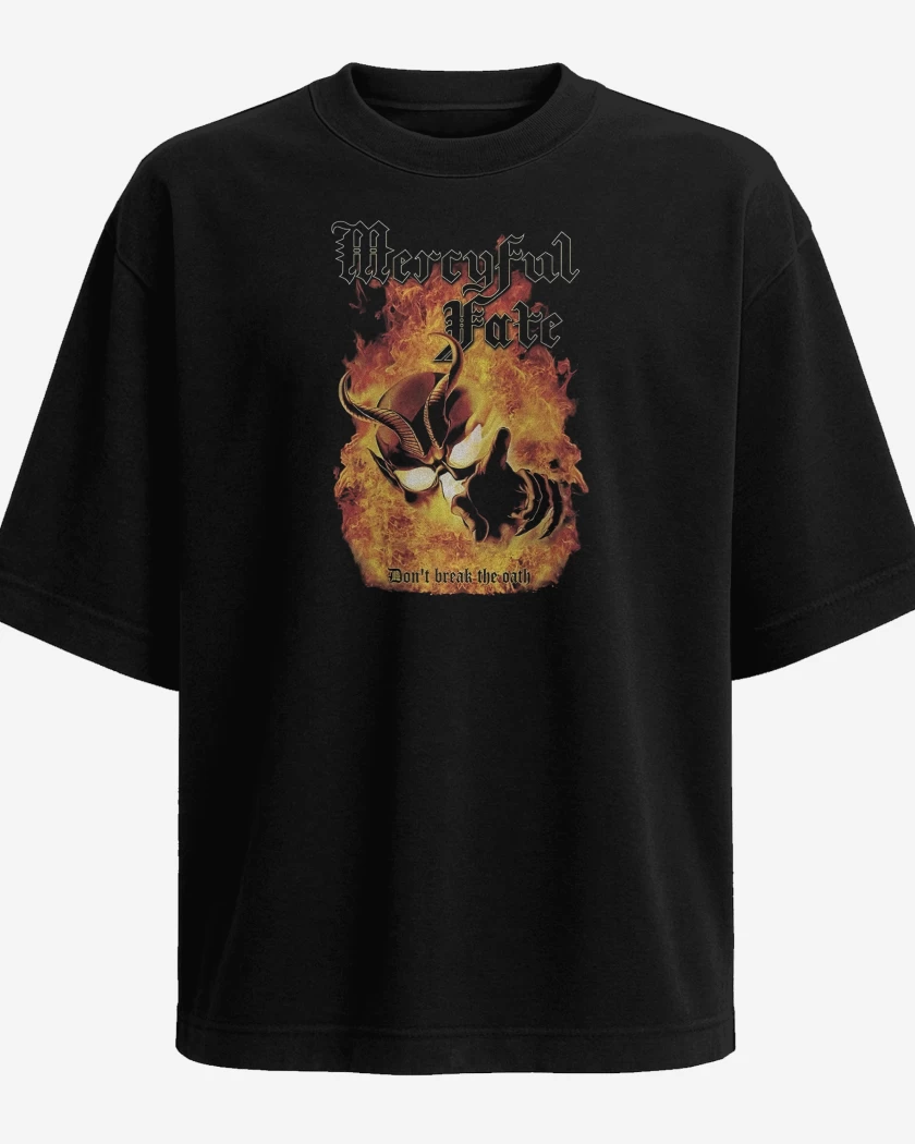Polera Oversize Dont Break the Oath Mercyful Fate