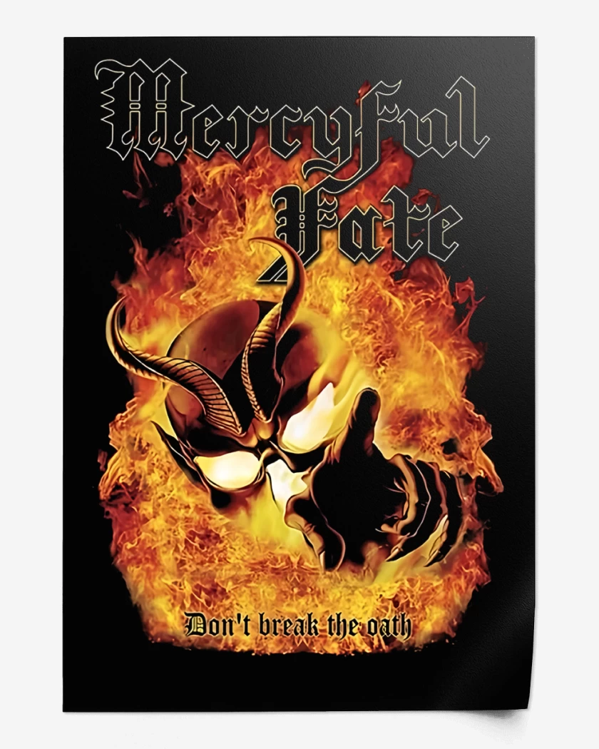 Print Dont Break the Oath Mercyful Fate