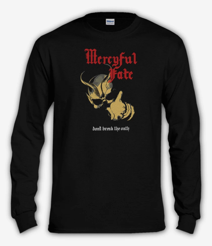 Polera manga larga Negro de Mercyful Fate Dont Break 