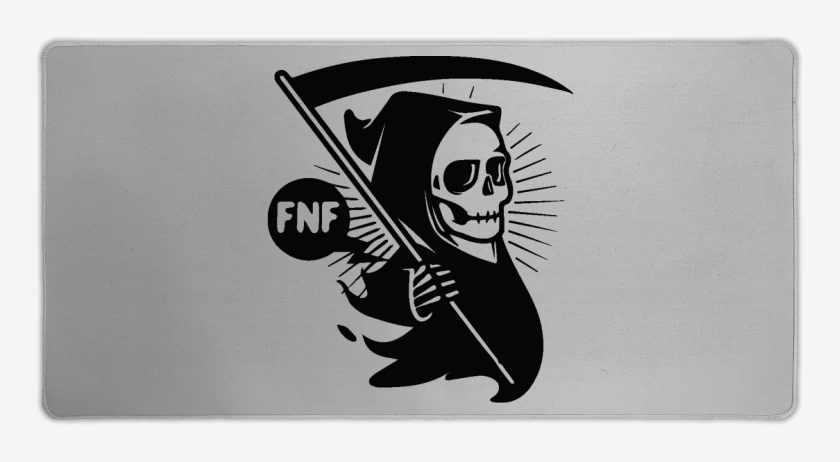 Mouse pad Gamer Gris Melange de Muerte