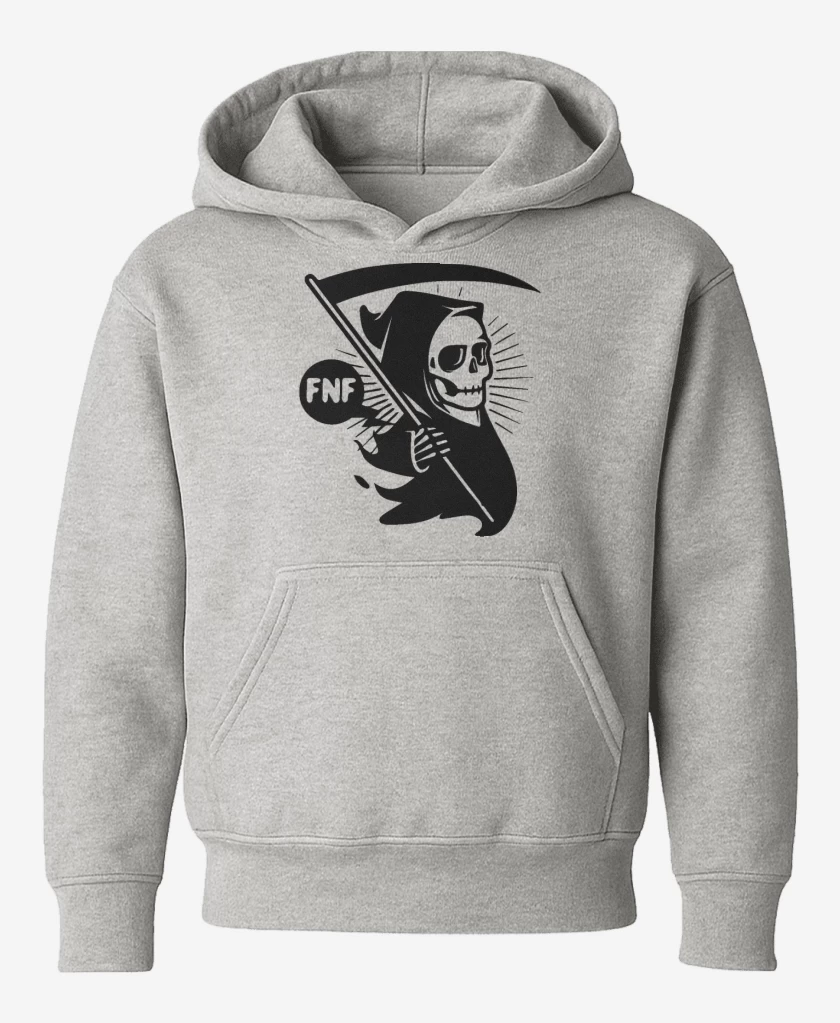 Poleron de niño Gris Melange de Muerte