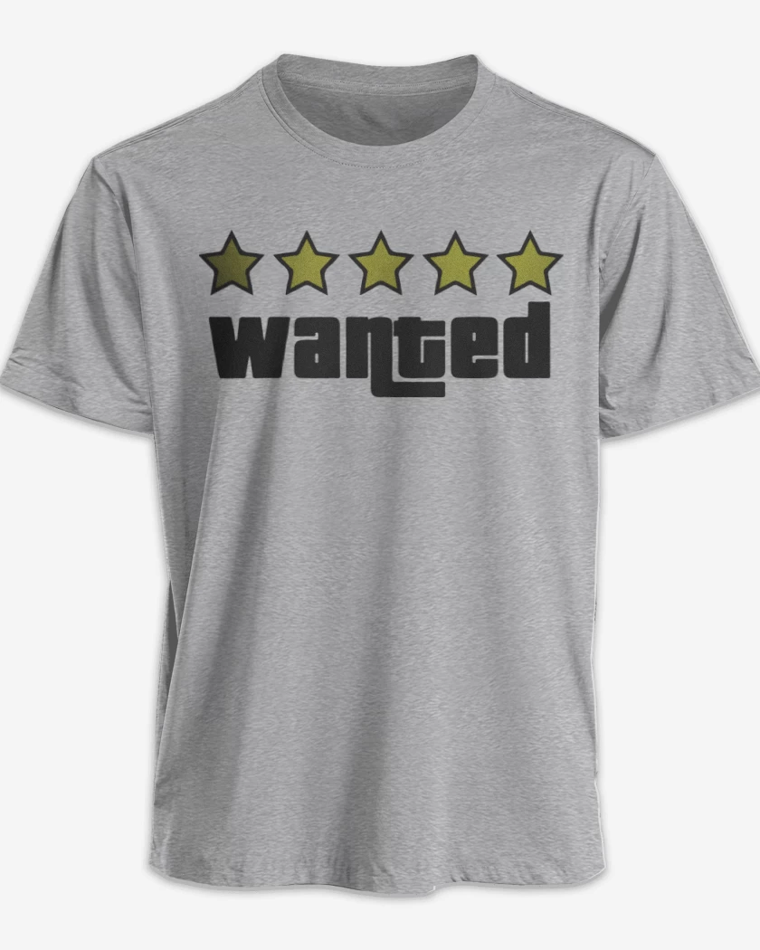 Polera Grand Theft Auto - Wanted