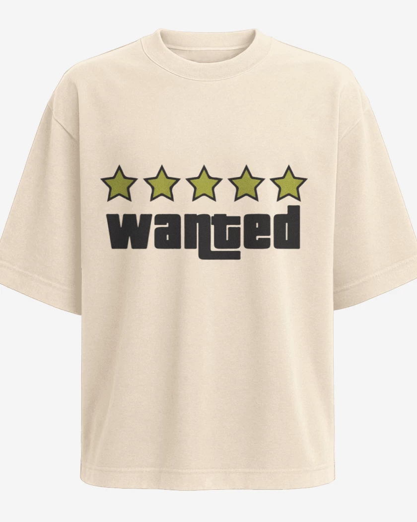 Polera Oversize Grand Theft Auto - Wanted